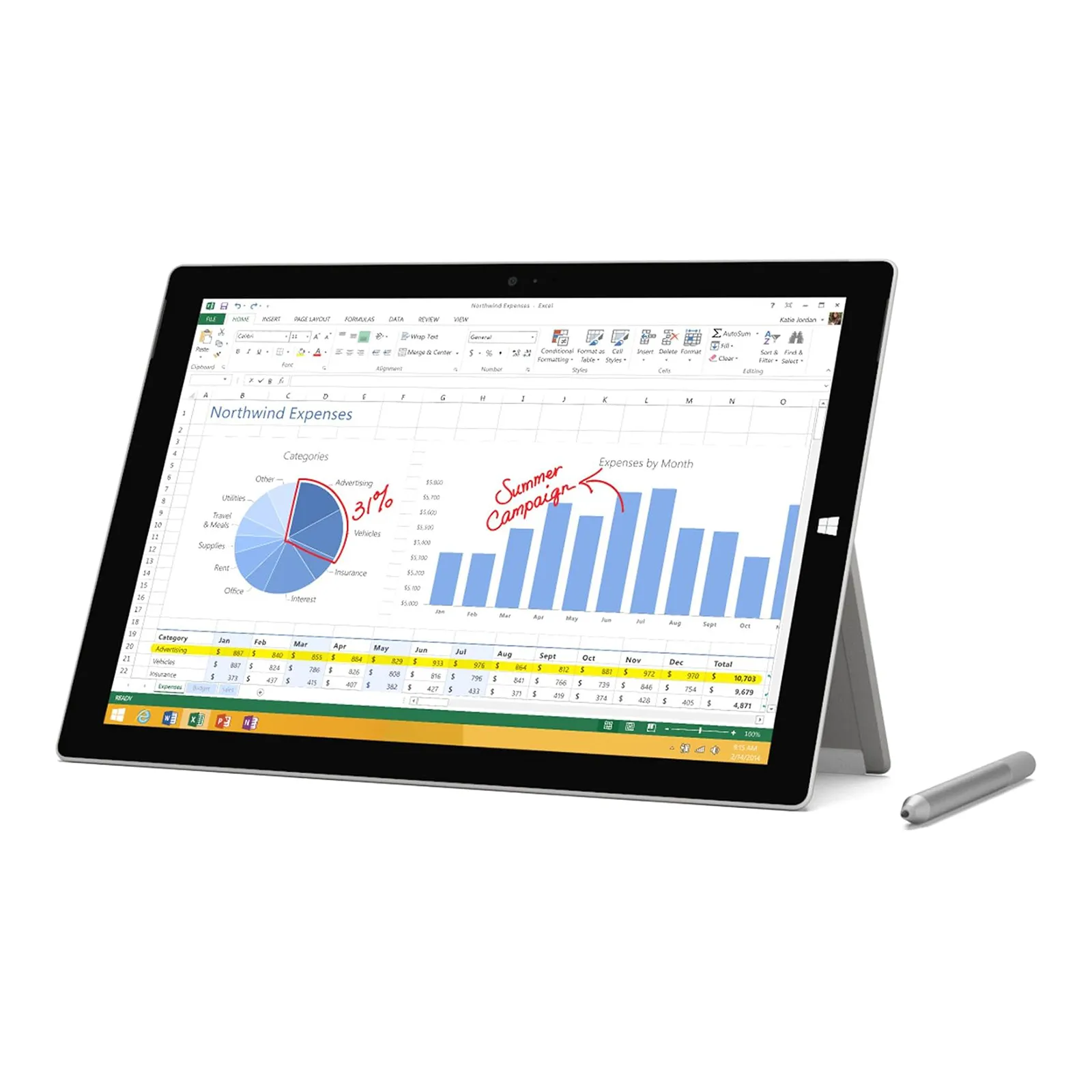 Microsoft Surface Pro 3 مستعمل — الصورة الرئيسية